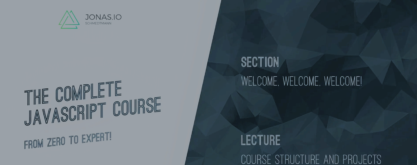 【UdemyJS】Section1笔记 Welcome!