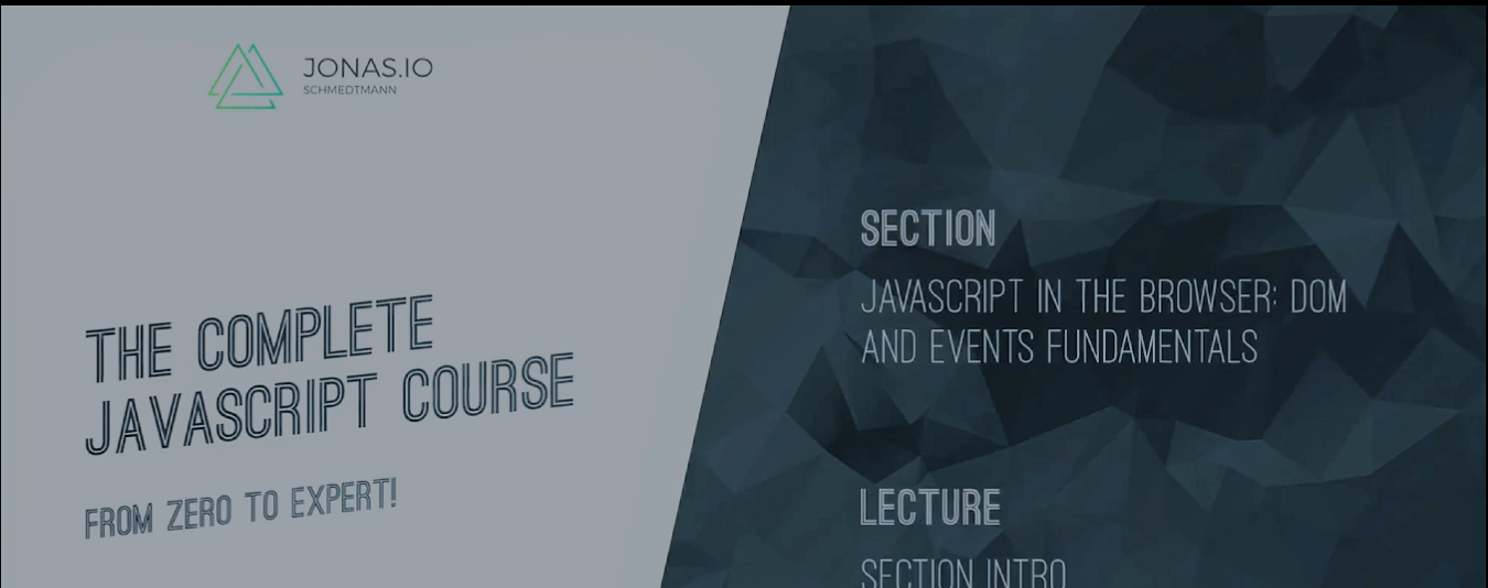 【UdemyJS】Section7笔记（共18节）浏览器中的JS：DOM和events基础